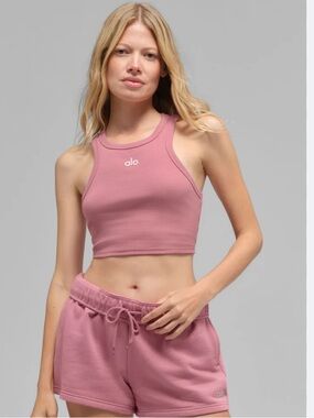 Alo NWT Pink Wild Rose Aspire Tank